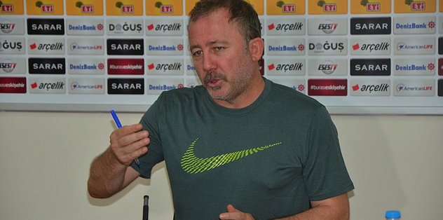 Sergen sabır istedi