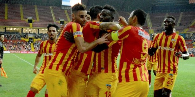 Kayserispor ilk galibiyetini aldı