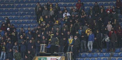 Soğuk tribünü vurdu