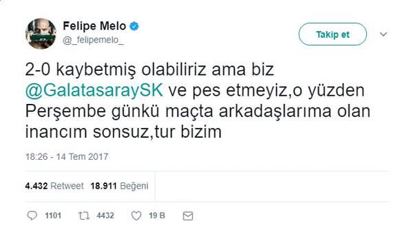 ''Arkadaşlarıma inancım sonsuz, tur bizim'' ''Arkadaşlarıma inancım sonsuz, tur bizim''