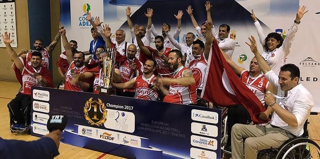 Turkey wins European wheelchair basketball championship
