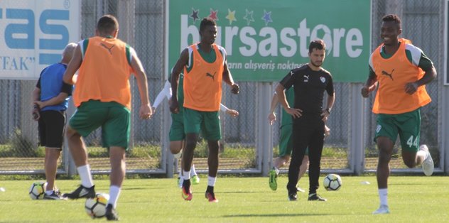 Bursaspor eksik çalıştı