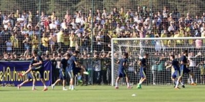 F.Bahçe günü çift idmanla tamamladı