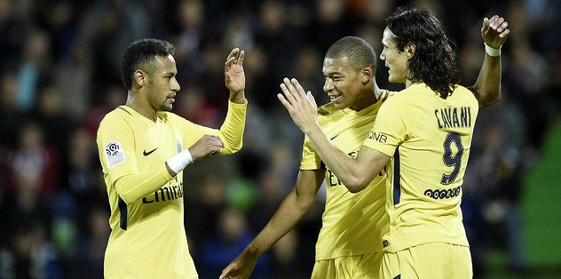 Mbappe golle başladı