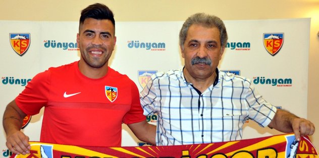 Kayserispor'a Espinoza'dan imza