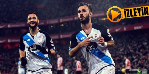 Emre Çolak'tan harika frikik golü