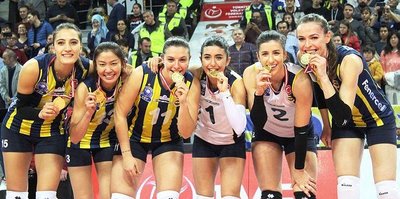 Kupa Voley şampiyonu Fenerbahçe