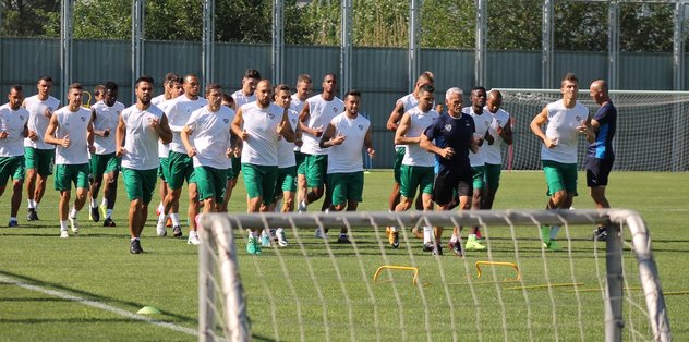 Bursaspor'da hazırlıklar sürdü