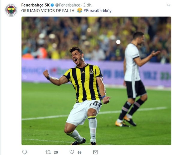 Fenerbahçe'den Beşiktaş'a: Efendiniz biziz!