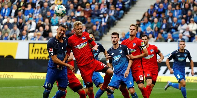 Hoffenheim evinde puan kaybetti