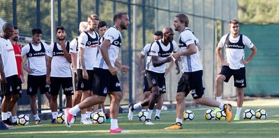 Beşiktaş, yeni sezon hazırlıklarını sürdürdü