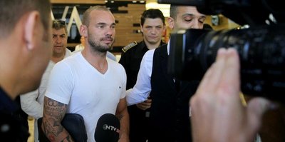 Sneijder sağlık kontrolünden geçti