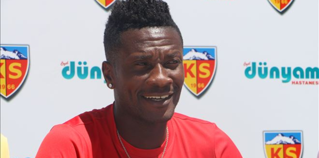 Kayserispor’da Gyan şoku