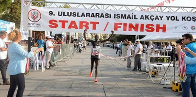 İsmail Akçay için koştular