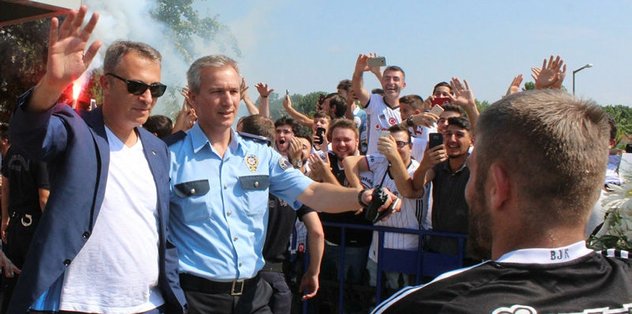 Beşiktaş kafilesi Samsun'da