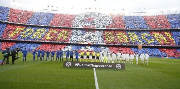 Barcelona siyah bantla çıkacak