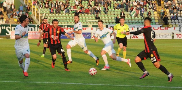 Eskişehir avantajla döndü