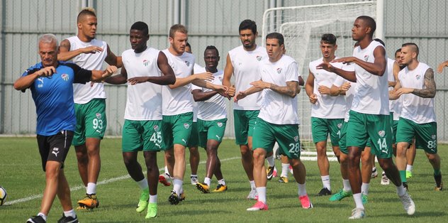 Bursaspor'da Başakşehir hazırlıkları