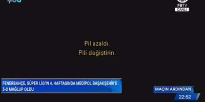 FB TV’de tepki çeken durum
