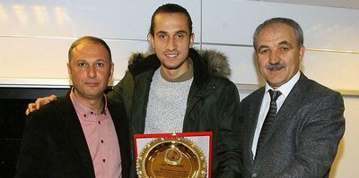 Şampiyon liseye ziyaret