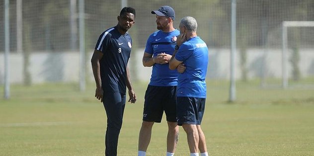 Antalyaspor'da G.Saray maçı hazırlıkları