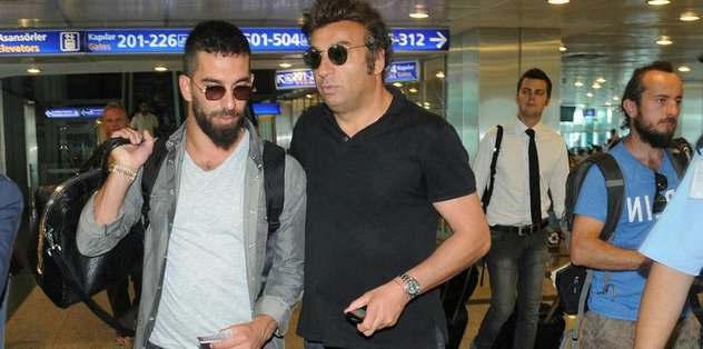 Arda'nın menajeri Ahmet Bulut, Dursun Özbek'le bir araya geldi