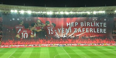 Eskişehir'de maçın yıldızı taraftar!
