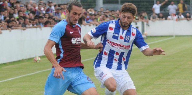 Trabzonspor, Heerenveen ile yenişemedi