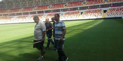 Yeni stadyumda ilk kontrol tamam
