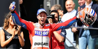 Avusturya'da kazanan Dovizioso