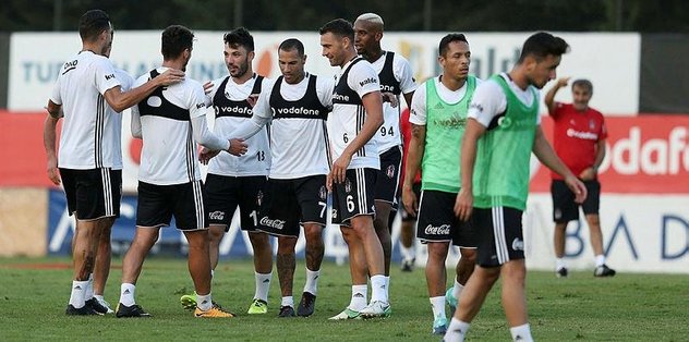 Beşiktaş kondisyon çalıştı