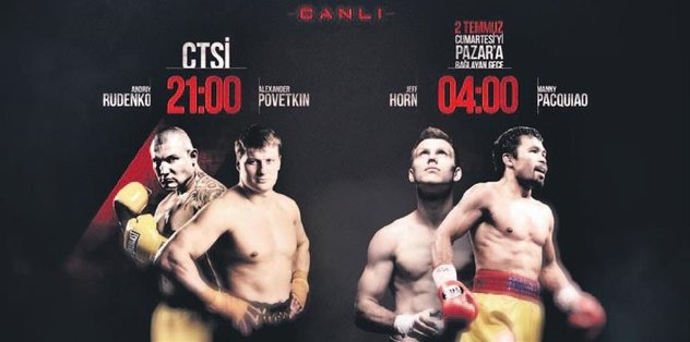 A Spor’da boks şöleni