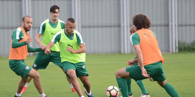 Bursaspor'da hazırlıklar sürdü