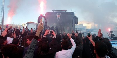 Beşiktaş kafilesi, Alanya'ya geldi