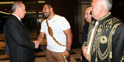 Cumhurbaşkanı Kara’yı ağırladı