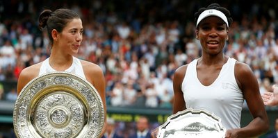 Wimbledon'da şampiyon Muguruza