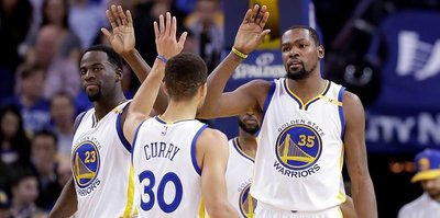 Warriors'ı Curry-Durant ikilisi sırtladı