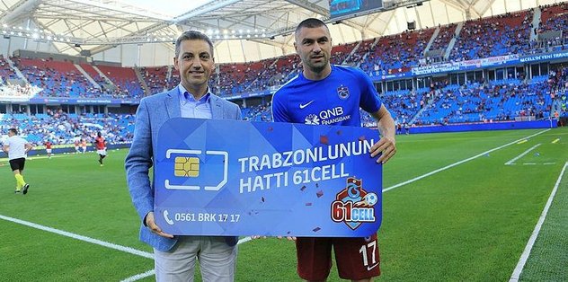 Burak Yılmaz’a 61CELL Sürprizi