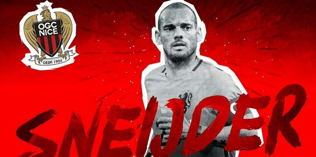 Nice, Sneijder'i resmen açıkladı
