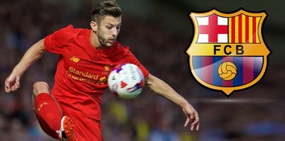 Barcelona Lallana'nın peşinde