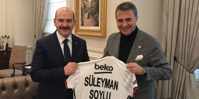 Fikret Orman'dan Süleyman Soylu'ya ziyaret