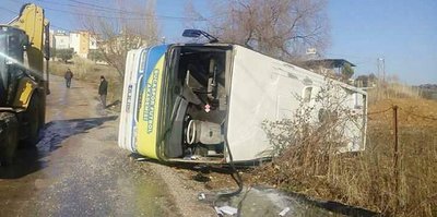 Buca’da korkutan kaza