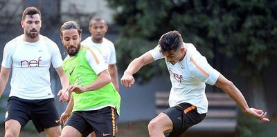 Galatasaray'dan çift antrenman