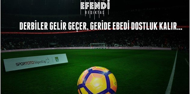 Kara Kartal'dan dostluk mesajı