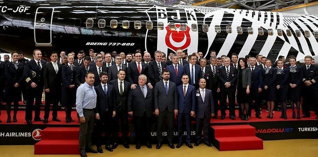 Beşiktaş'a özel uçak