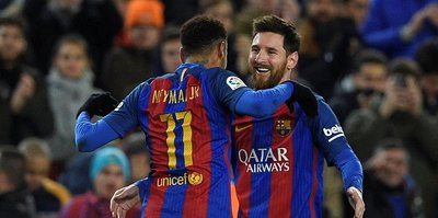 Neymar, Messi'yi geçti