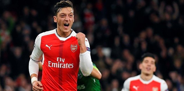 Mesut Özil'den hat-trick