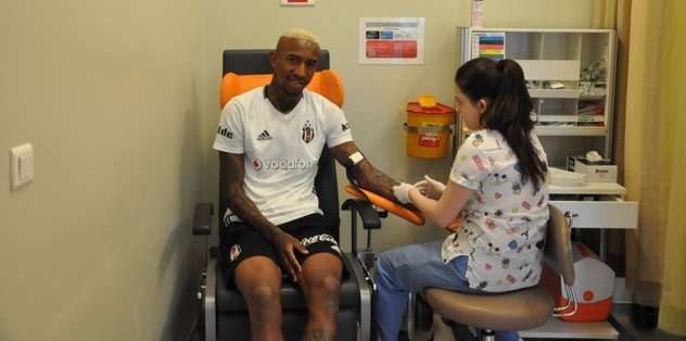 Talisca, sağlık kontrolünden geçti