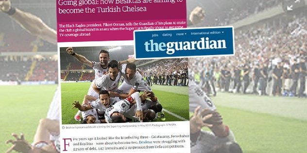 Guardian’a manşet oldu