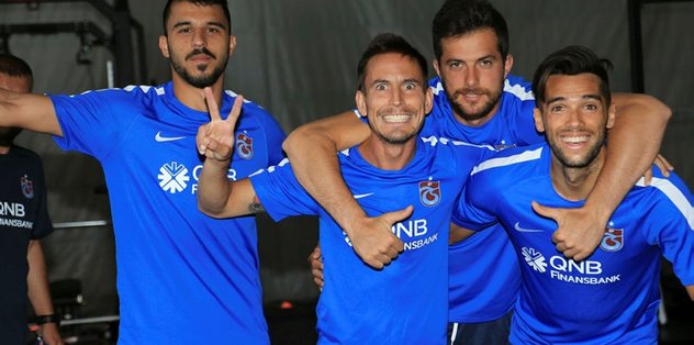 Trabzonspor'da keyifler yerinde